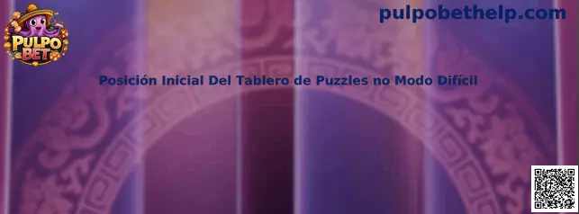 Posición Inicial Del Tablero de Puzzles no Modo Difícil