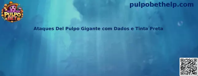 Ataques Del Pulpo Gigante com Dados e Tinta Preta